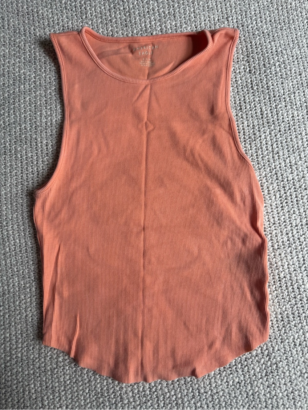 Mossimo Supply Co. Women's Ribbed Tank Top in Peachy Coral